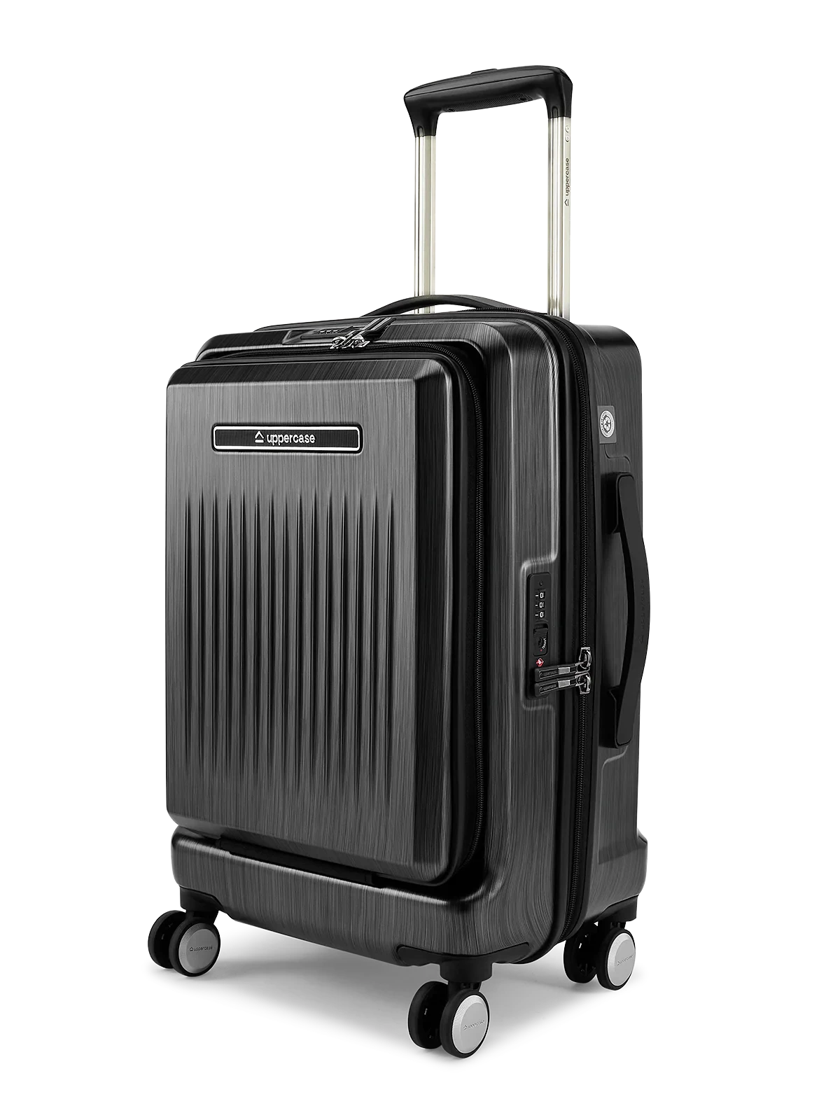Uppercase Zyric Pro Laptop Front Loader Black - Luggage Lounge