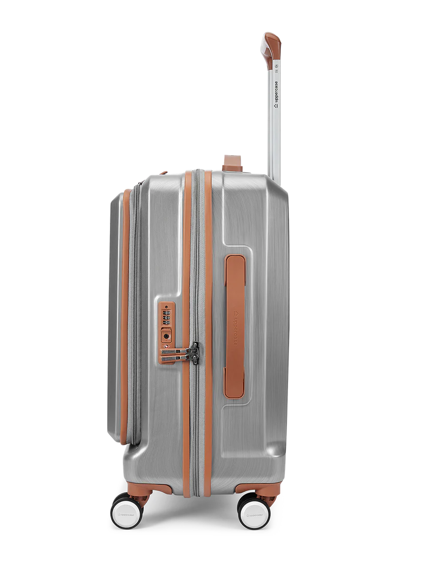 Uppercase Aero Pro Laptop Front Loader Silver - Luggage Lounge