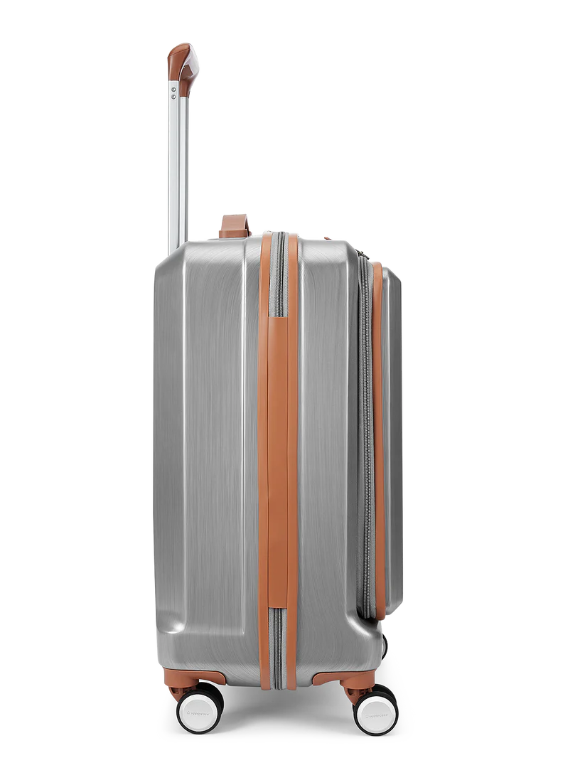 Uppercase Aero Pro Laptop Front Loader Silver - Luggage Lounge
