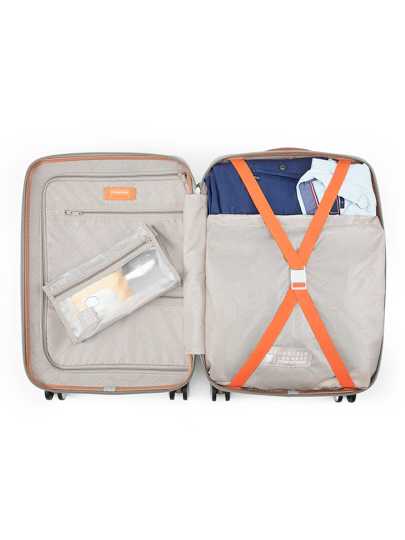 Uppercase Aero Pro Laptop Front Loader Silver - Luggage Lounge