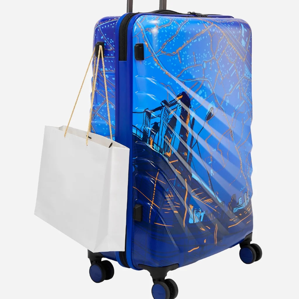 Safari Brooklyn Printed Hard Luggage - Luggage Lounge