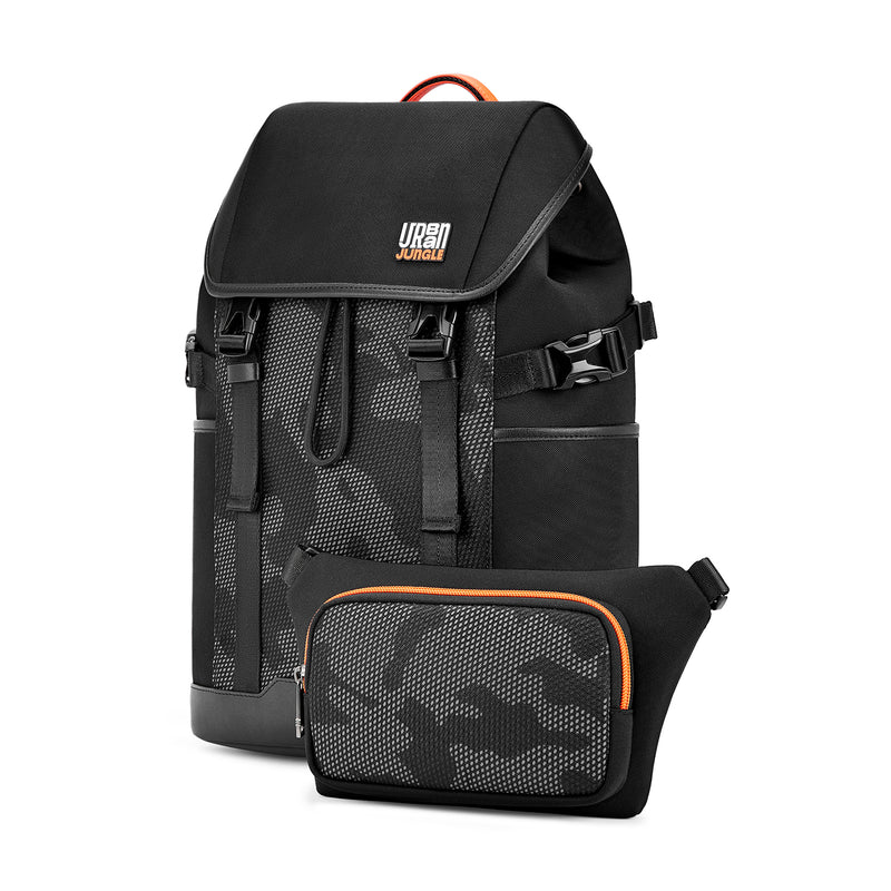 Urban Jungle Vertex Black Workpack - Luggage Lounge