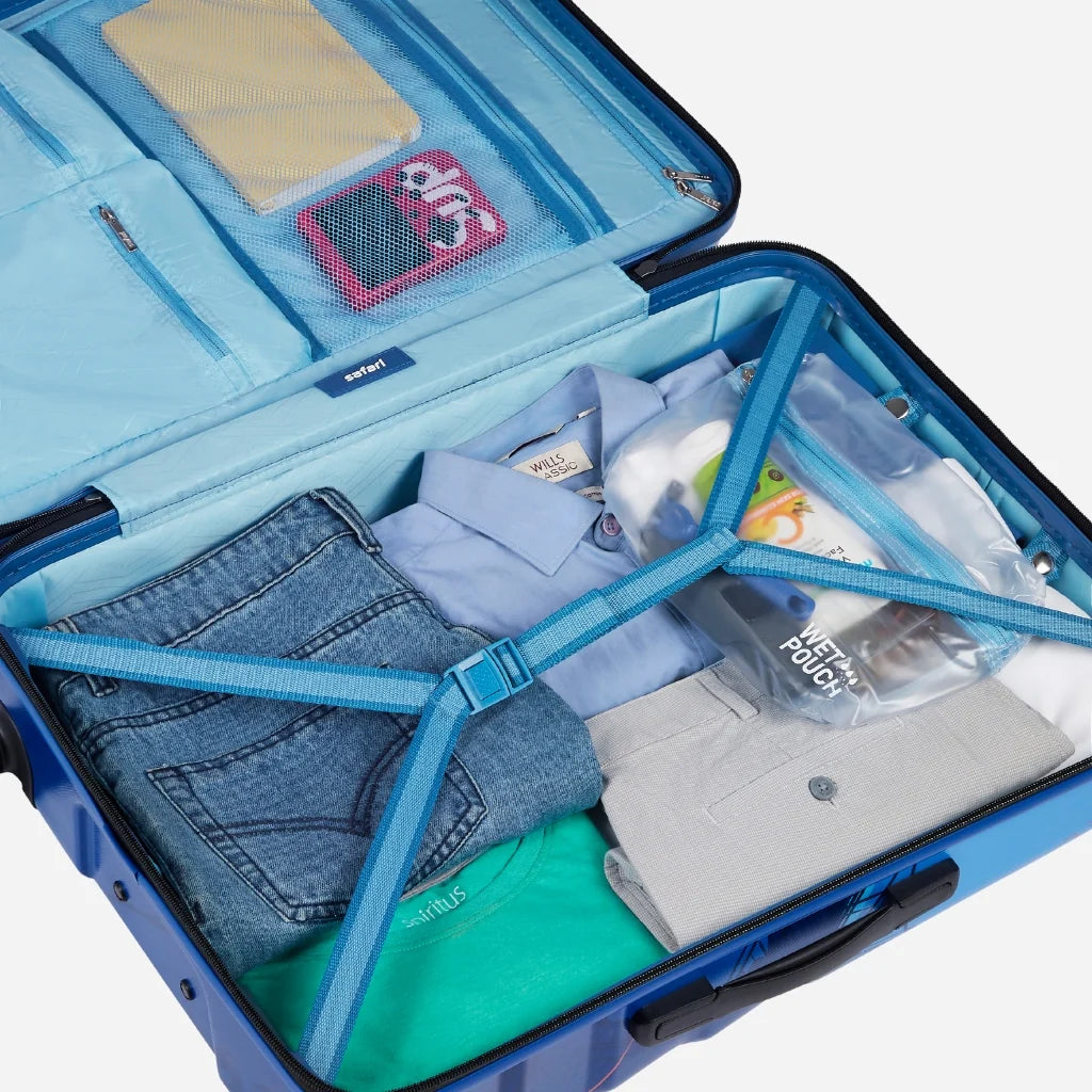 Safari Brooklyn Printed Hard Luggage - Luggage Lounge