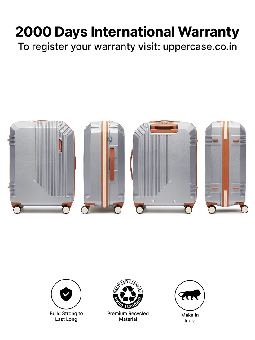 Uppercase Vector Hard Luggage - Durable and Stylish Travel Companion