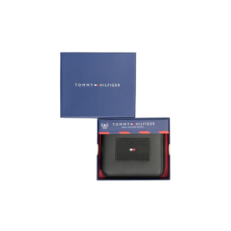 Tommy Hilfiger Atrato Men's Wallet Black - Luggage Lounge