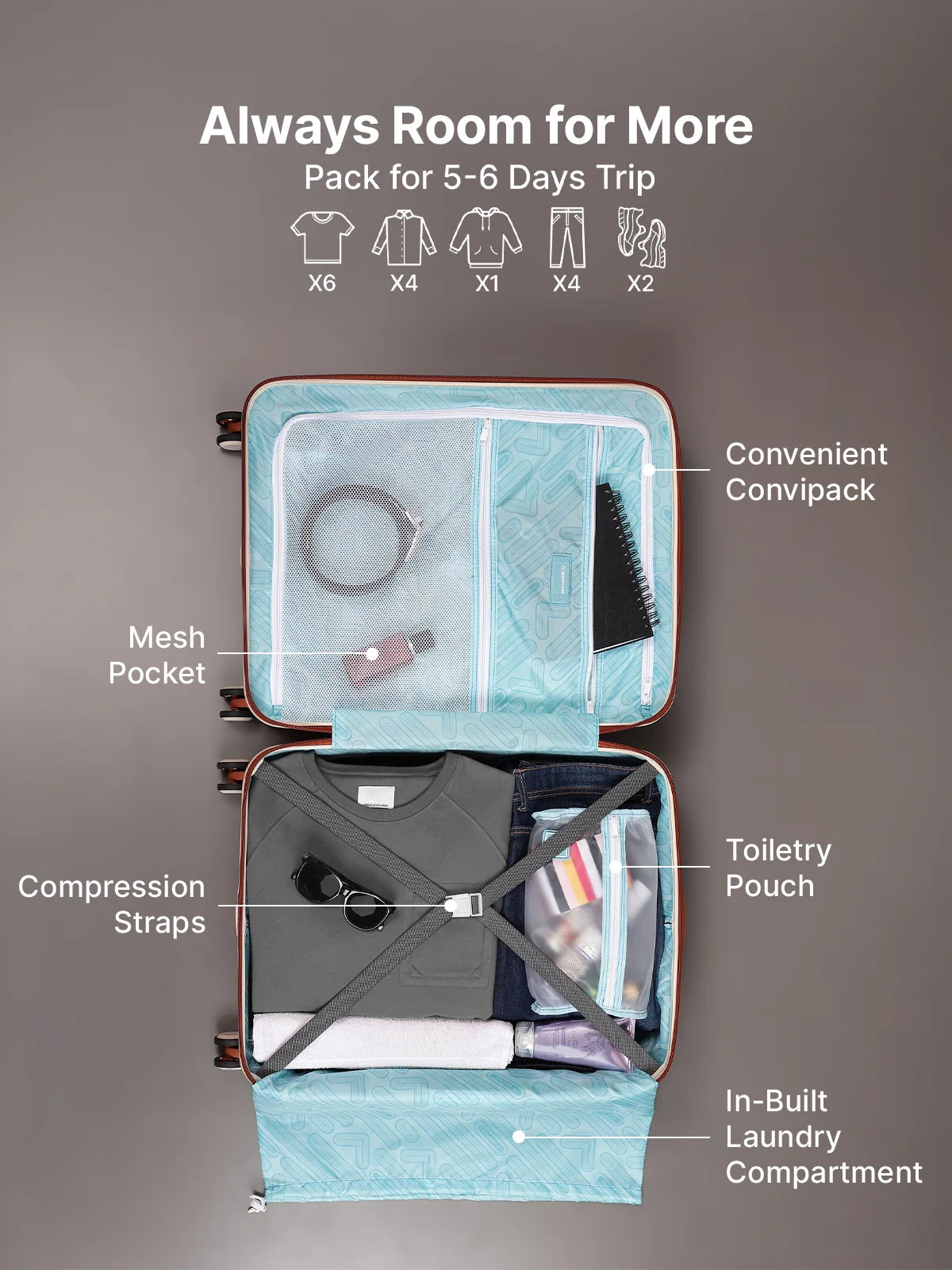 Uppercase Rock - Luggage Lounge