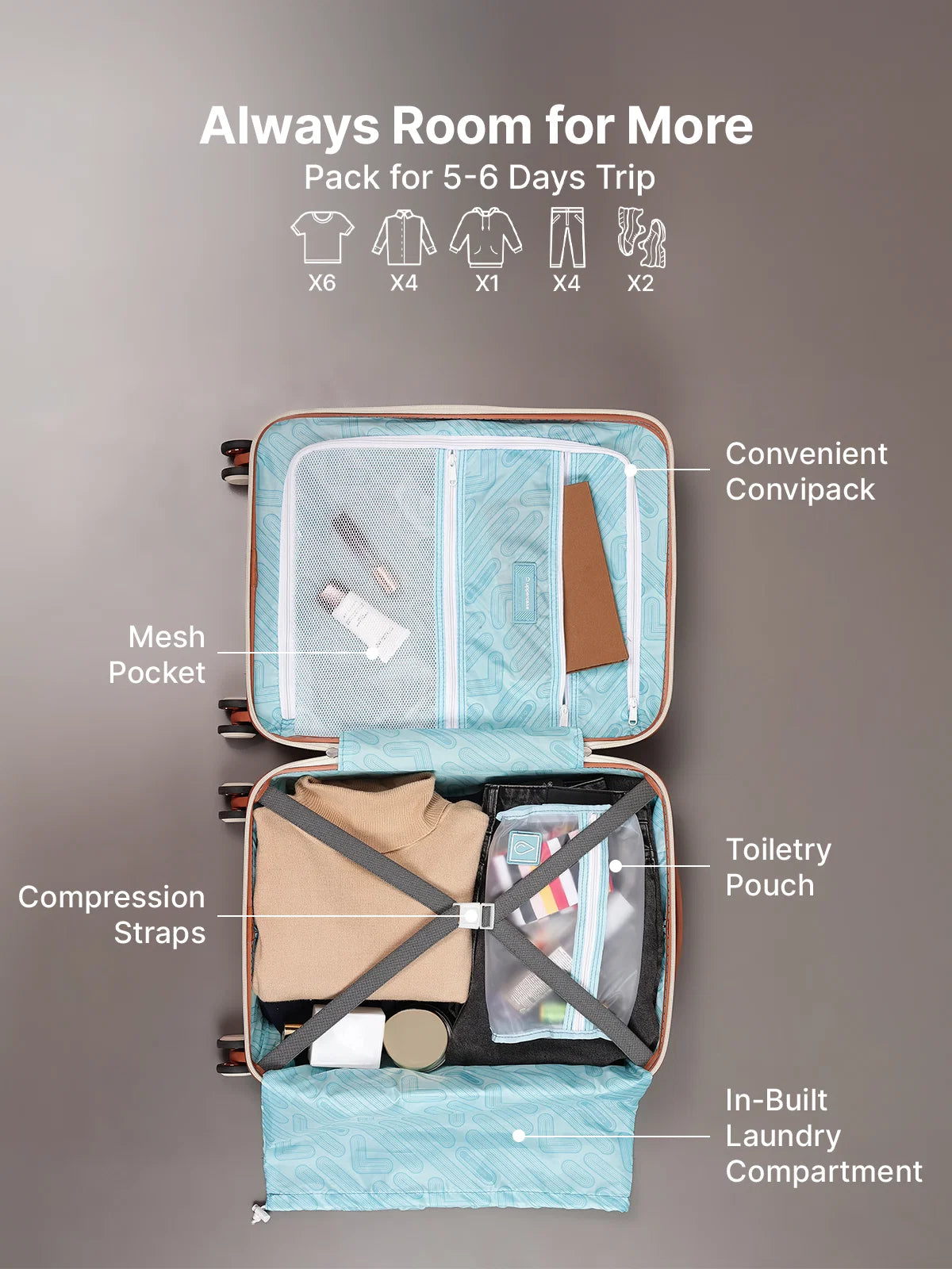 Uppercase Rock - Luggage Lounge