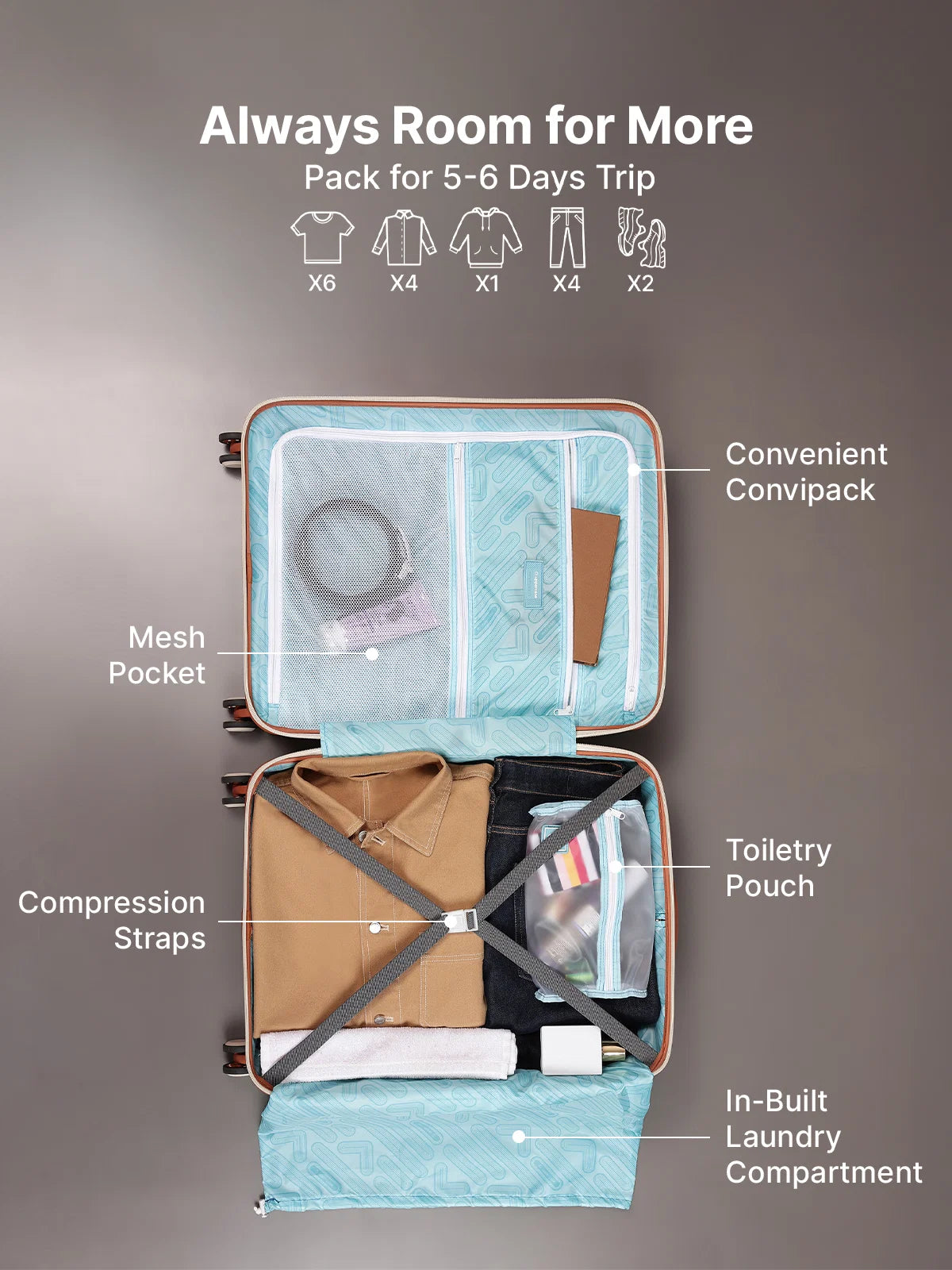 Uppercase Rock - Luggage Lounge
