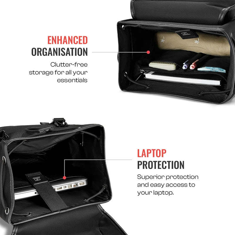 Urban Jungle Vertex Black Workpack - Luggage Lounge