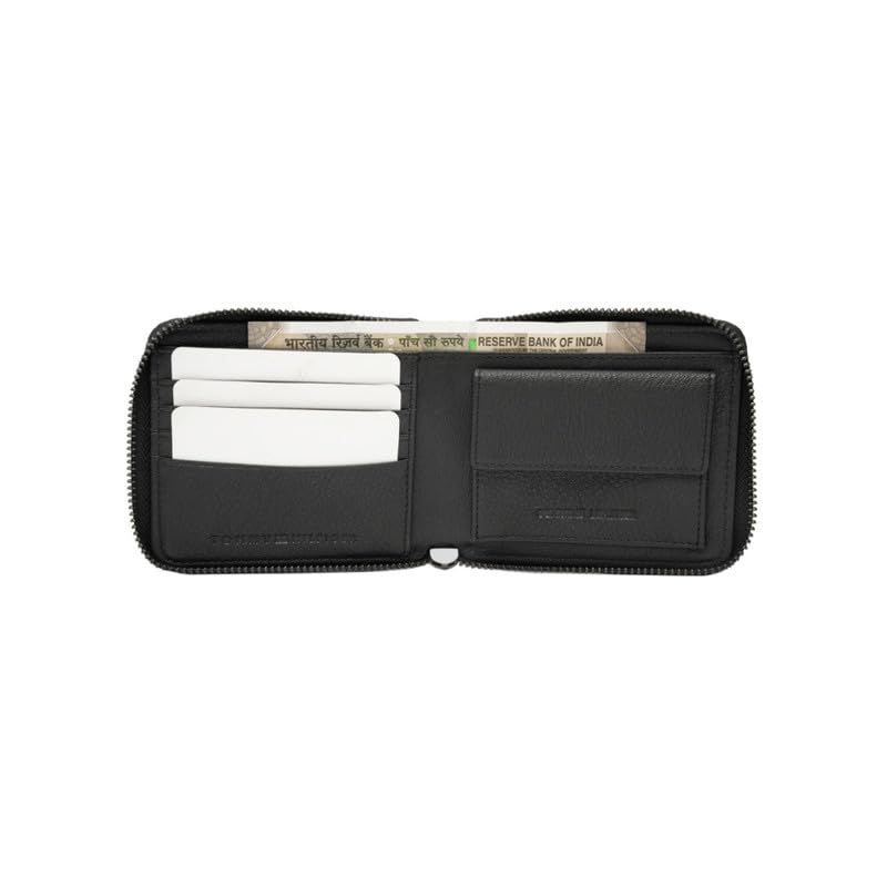 Tommy Hilfiger Atrato Men's Wallet Black - Luggage Lounge