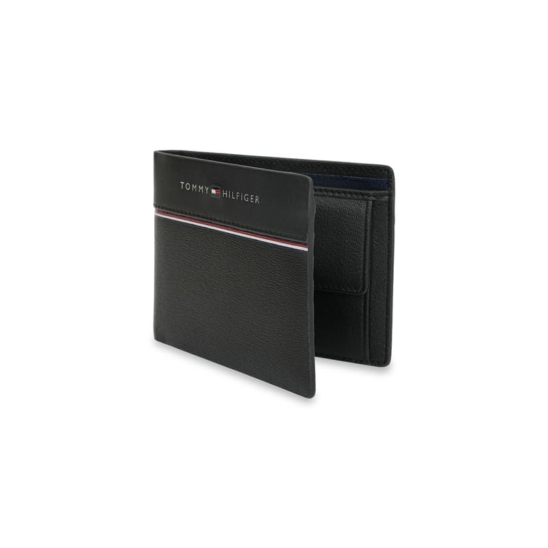 Tommy Hilfiger Mantaro Men's Wallet Black - Luggage Lounge