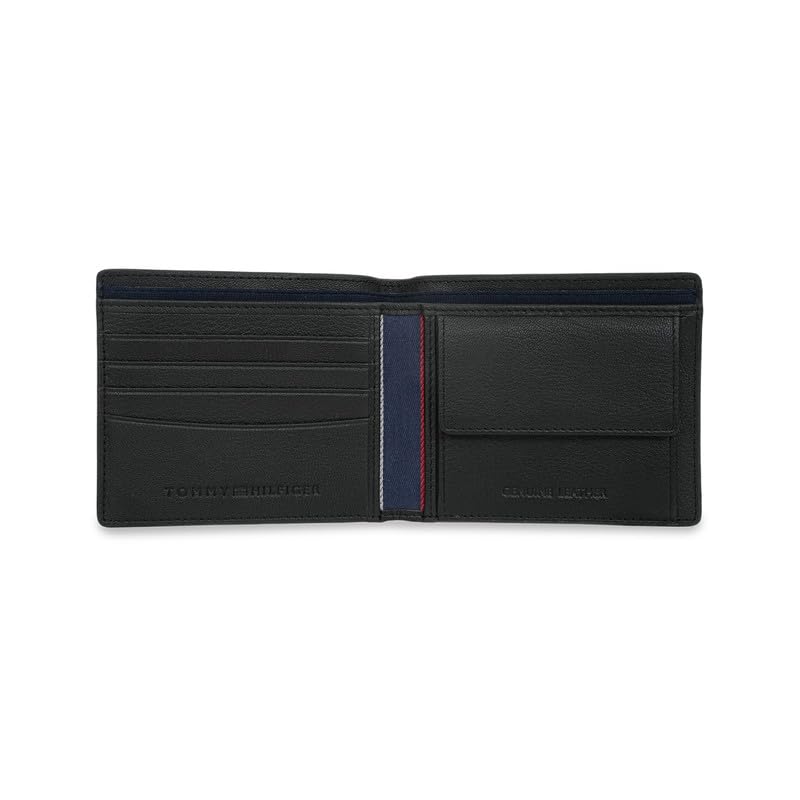 Tommy Hilfiger Mantaro Men's Wallet Black - Luggage Lounge