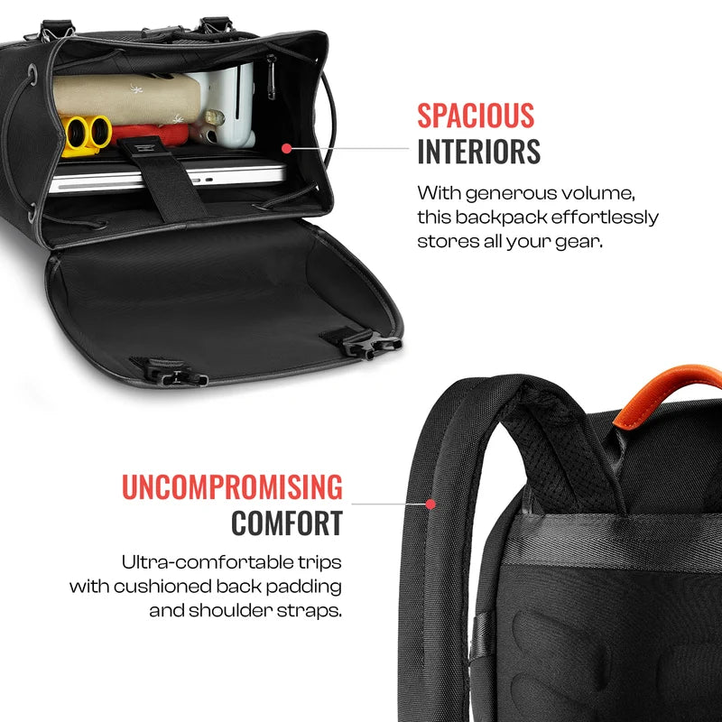 Urban Jungle Vertex Black Workpack - Luggage Lounge