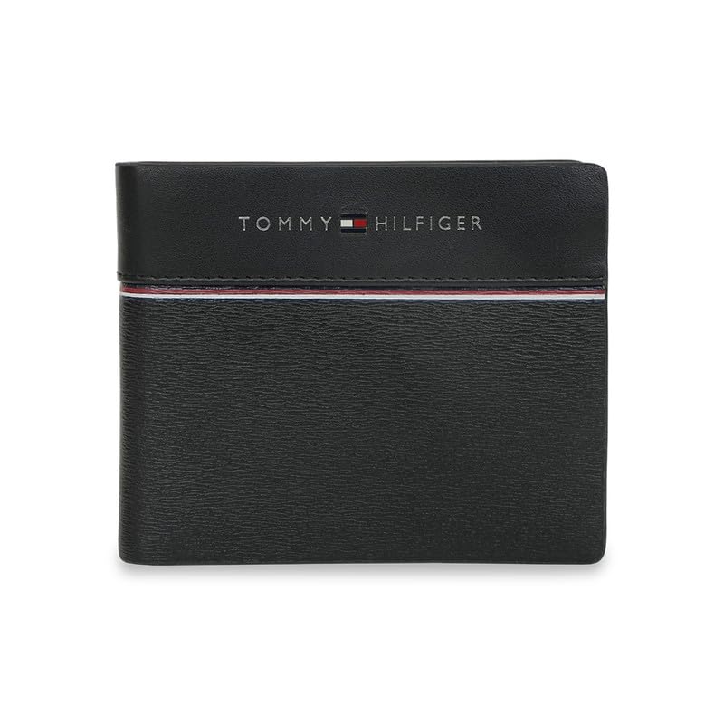 Tommy Hilfiger Mantaro Men's Wallet Black - Luggage Lounge