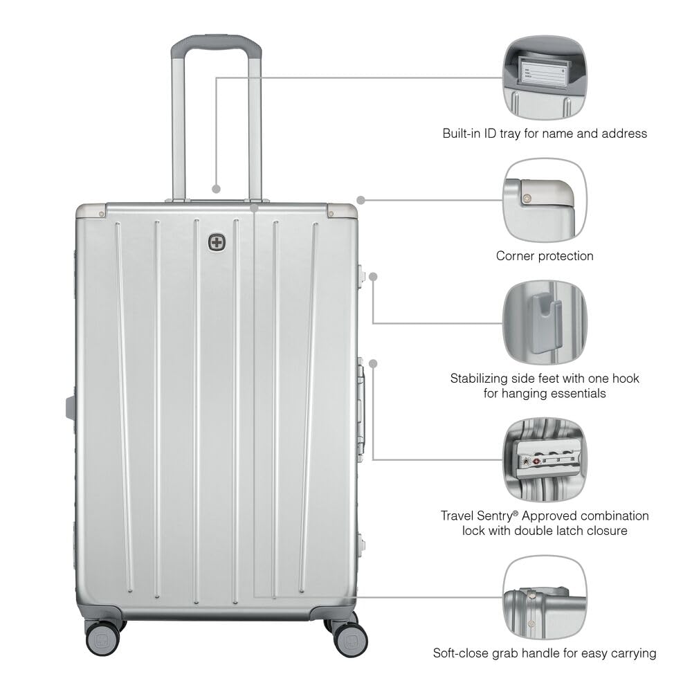 Wenger Loady Hard Luggage with Aluminium Border Guards