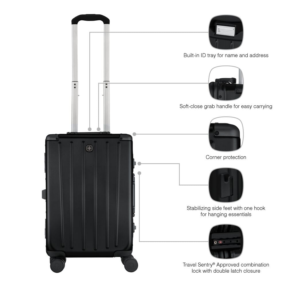 Wenger Loady Hard Luggage with Aluminium Border Guards