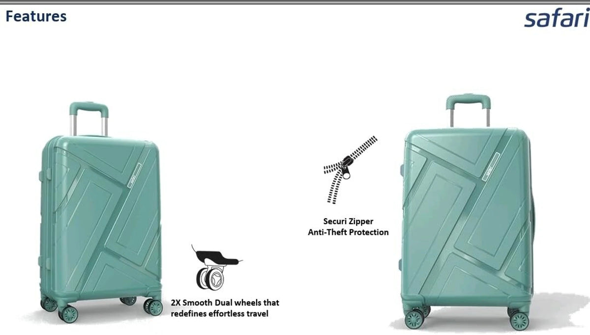 Safari Regent Hard Luggage Set of 3 - Luggage Lounge