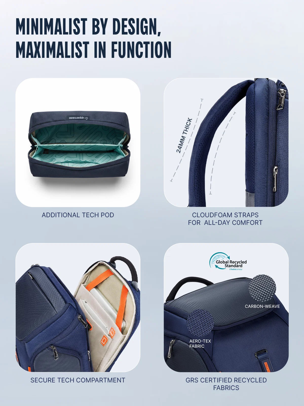Uppercase Vortex Alphatech Pro Business Backpack – Elevate Your Commute