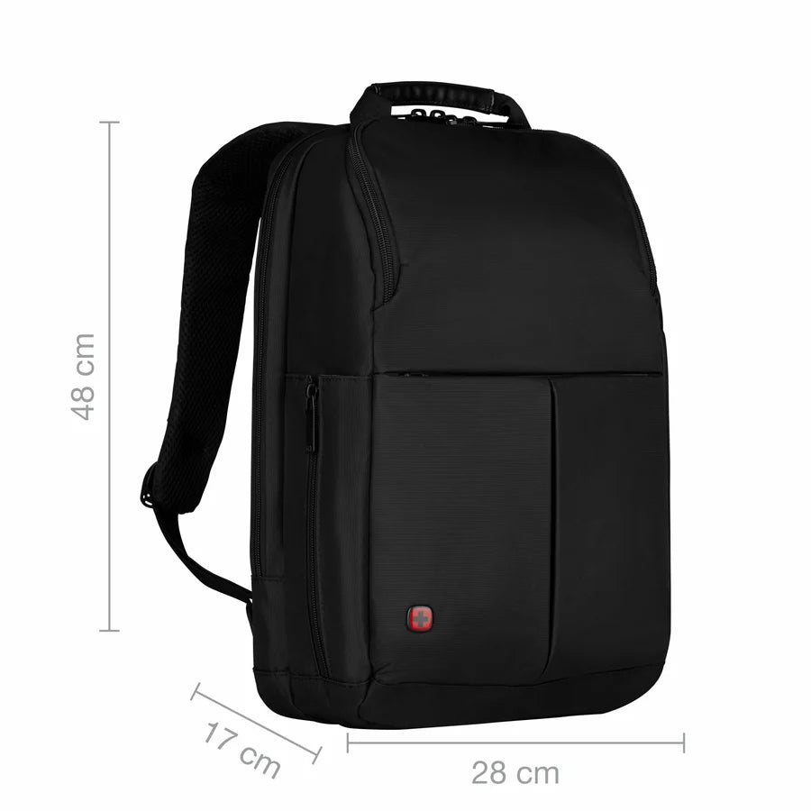 Wenger Reload 14 Laptop Backpack Black - Luggage Lounge