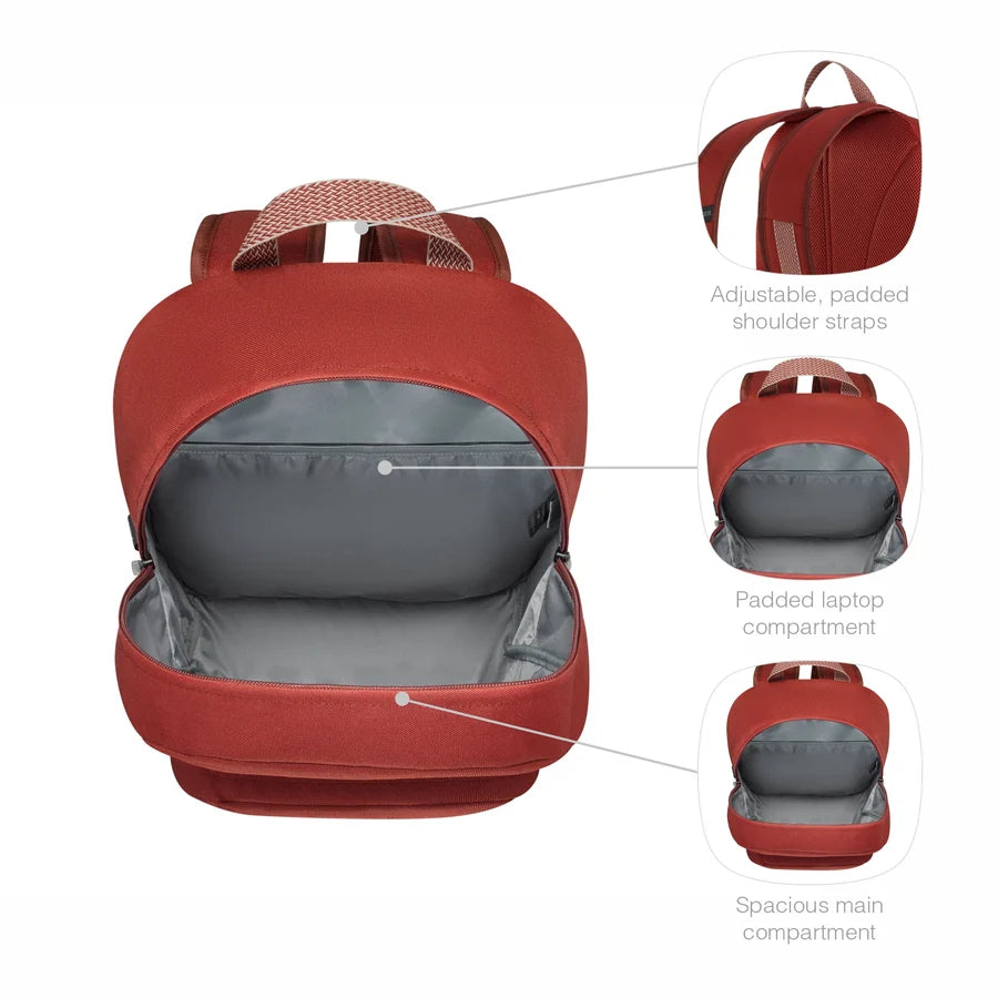 Wenger Next 23, Crango 16 Laptop Backpack - Sustainable Style Meets Functionality