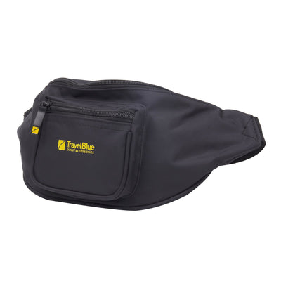 Travel Blue De-Luxe Waist Pouch Black - Luggage Lounge