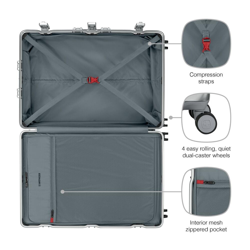 Wenger Loady Hard Luggage with Aluminium Border Guards
