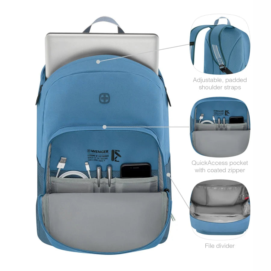 Wenger Next 24, Crango 16 Laptop Backpack - Stylish & Eco-Friendly