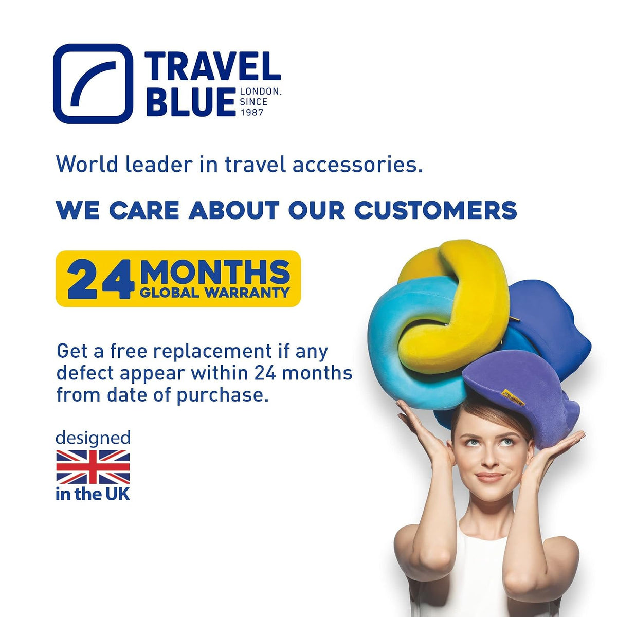 Travel Blue De-Luxe Waist Pouch Black - Luggage Lounge