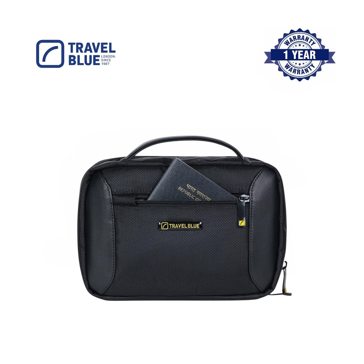 Travel Blue Travel tech Pouch Black - Luggage Lounge