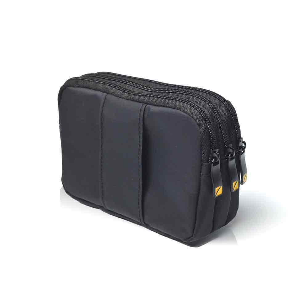 Travel Blue Triple Pod Phone/camera Pouch Black - Luggage Lounge