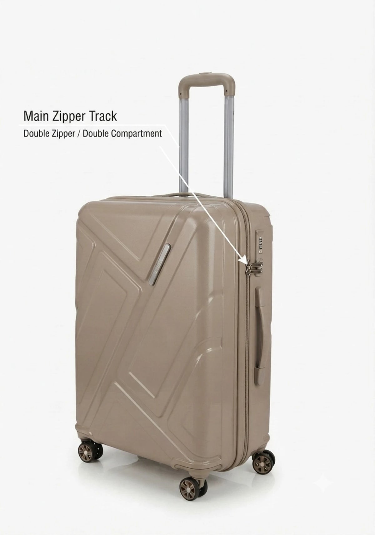 Safari Regent Hard Luggage Set of 3 - Luggage Lounge