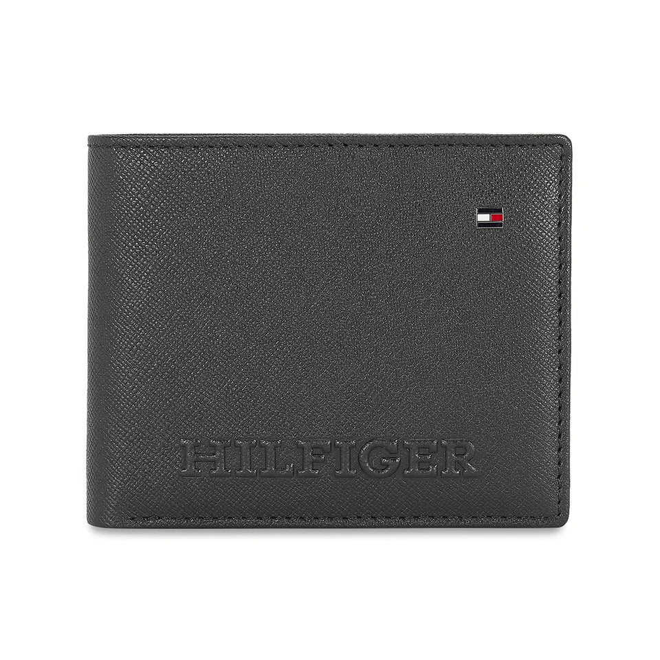 Tommy Hilfiger Harstad Men's Coin Wallet - Black - Luggage Lounge