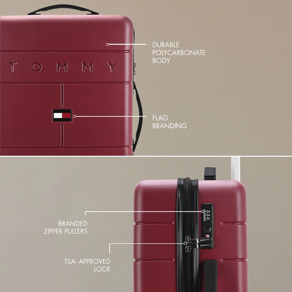 Tommy Hilfiger Fame Hard Luggage - Luggage Lounge