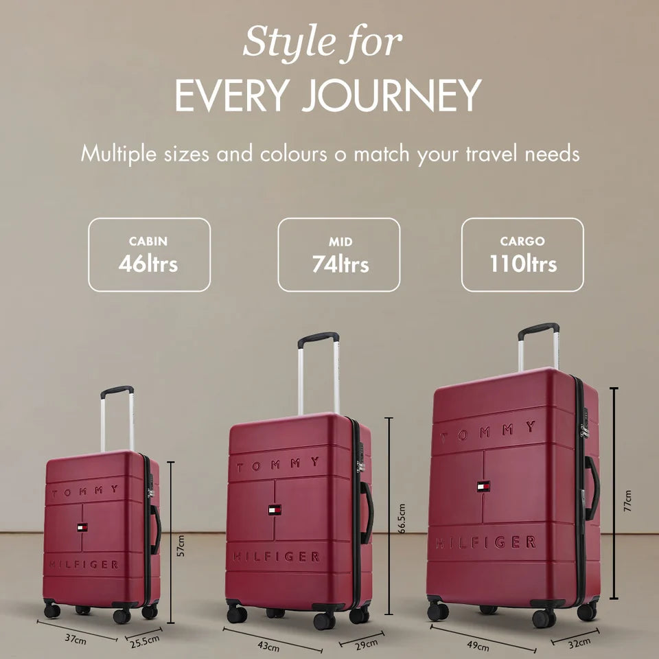 Tommy Hilfiger Fame Hard Luggage - Luggage Lounge