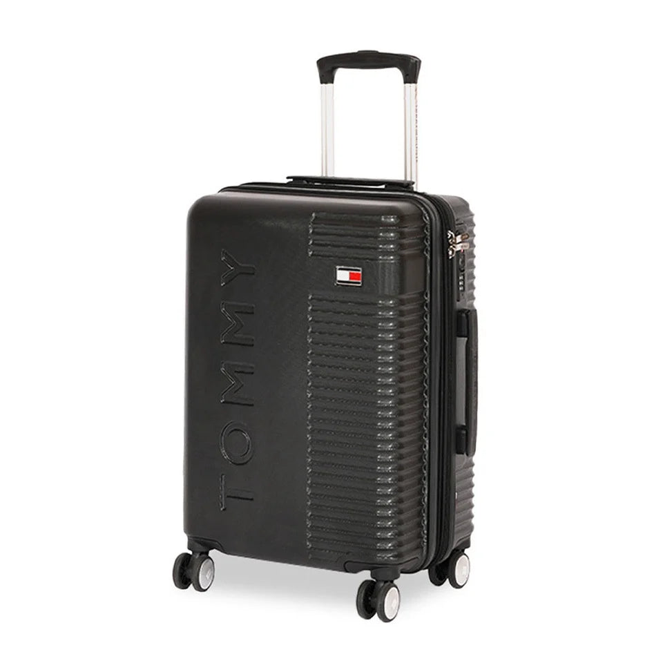 Tommy Hilfiger Rockfill X Hard Luggage - Luggage Lounge - Black / Large - Black / Large