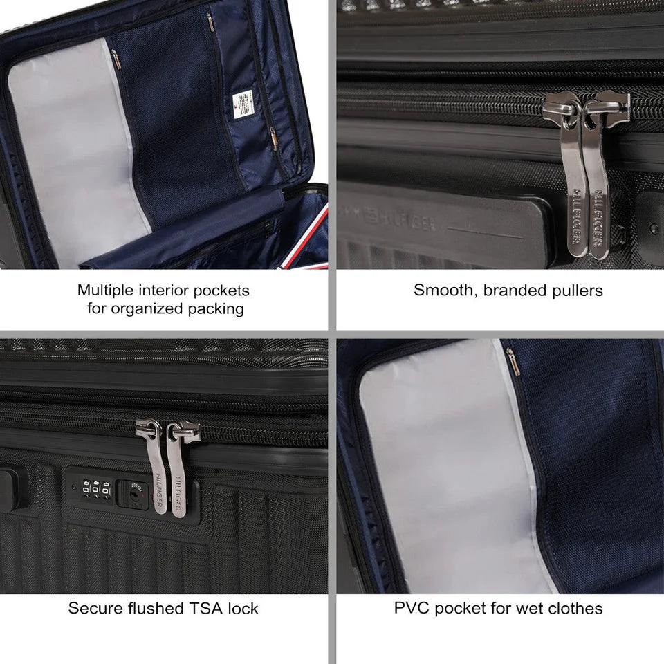 Tommy Hilfiger Rockfill X Hard Luggage - Luggage Lounge