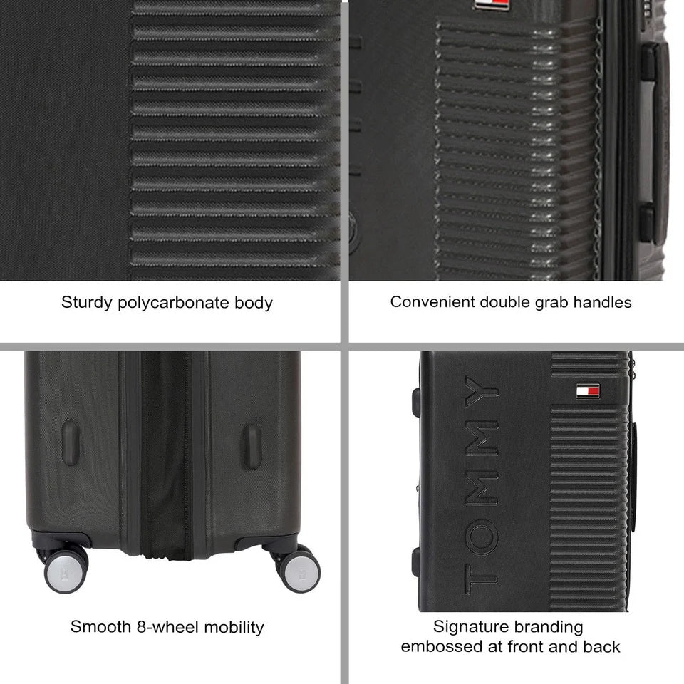 Tommy Hilfiger Rockfill X Hard Luggage - Luggage Lounge