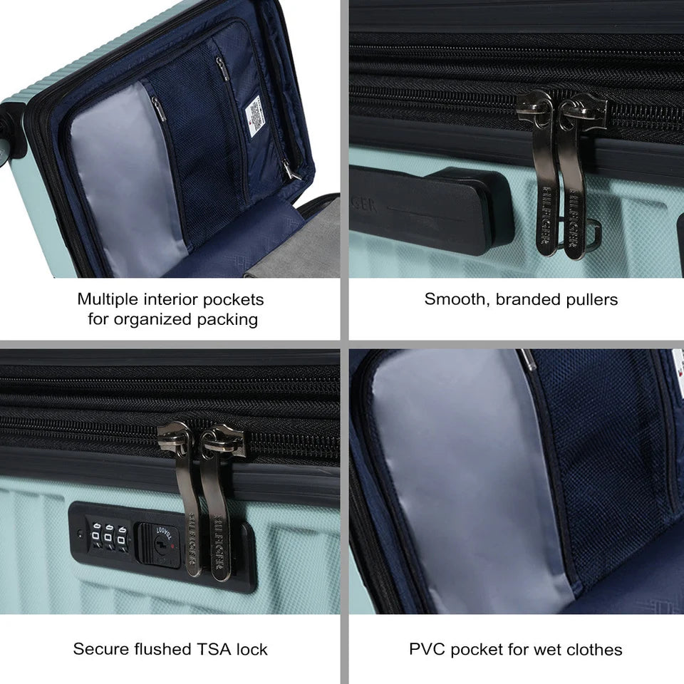 Tommy Hilfiger Rockfill X Hard Luggage - Luggage Lounge