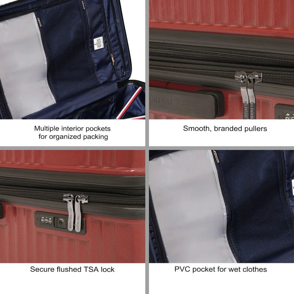 Tommy Hilfiger Rockfill X Hard Luggage - Luggage Lounge