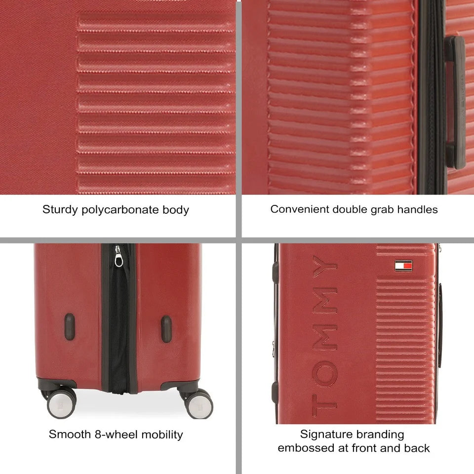 Tommy Hilfiger Rockfill X Hard Luggage - Luggage Lounge