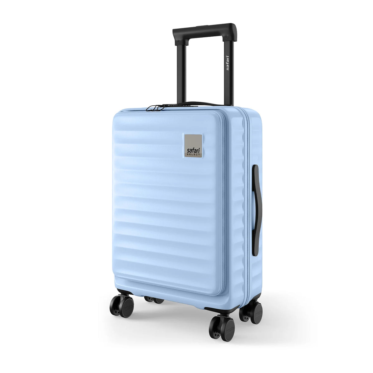 Safari Froniq Hard Luggage Front Opening - Luggage Lounge - Blue / Cabin - Blue / Cabin