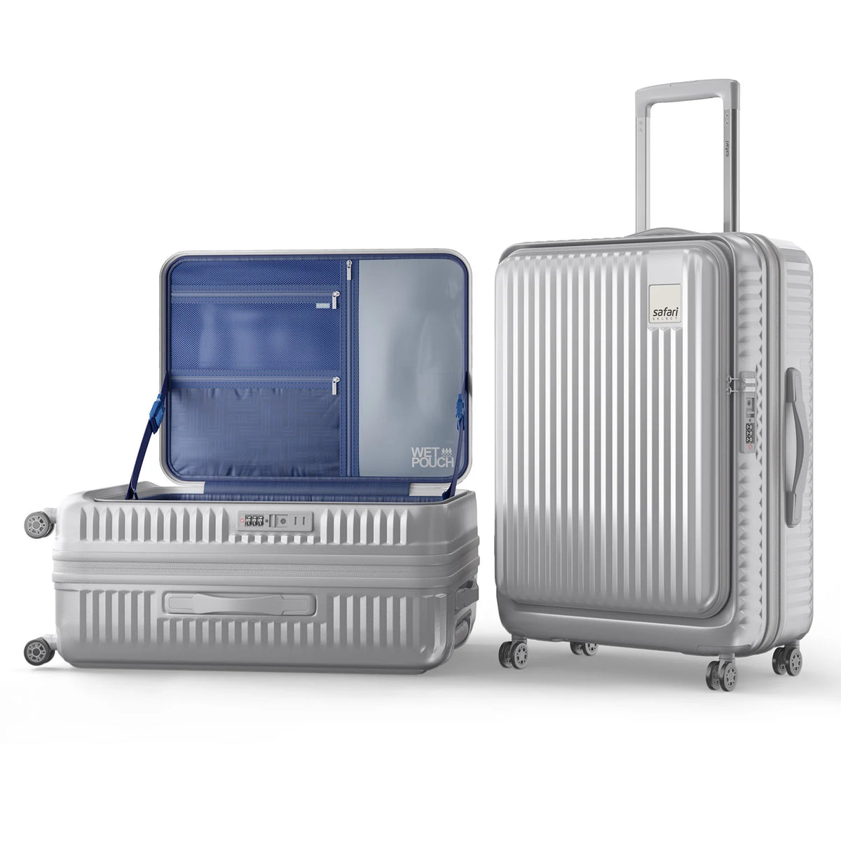 Safari Select Recoil - Luggage Lounge - Silver / Large - Silver / Large