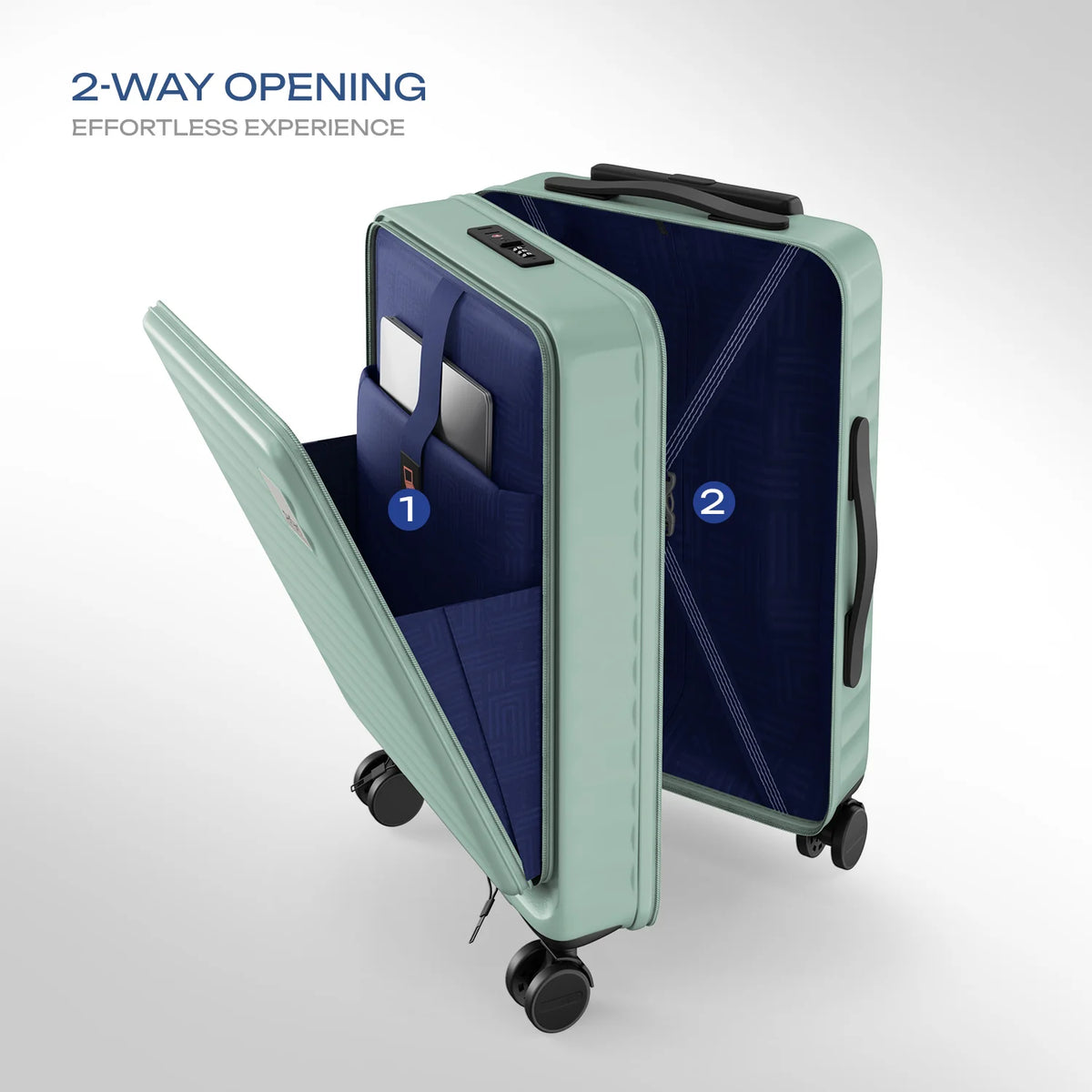 Safari Froniq Hard Luggage Front Opening - Luggage Lounge