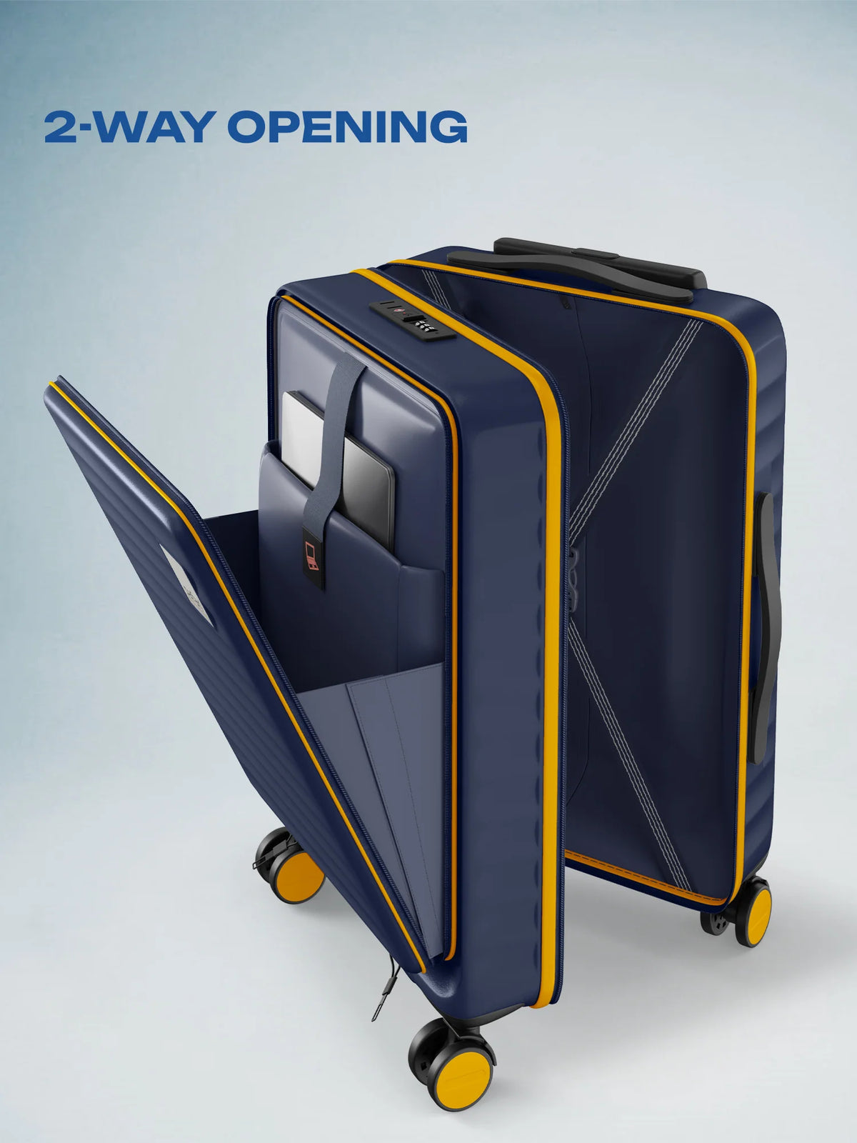 Safari Froniq Hard Luggage Front Opening - Luggage Lounge