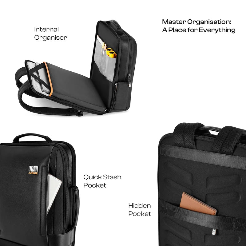 Urban Jungle Frontier Laptop Backpack – Your Ultimate Commuting Companion