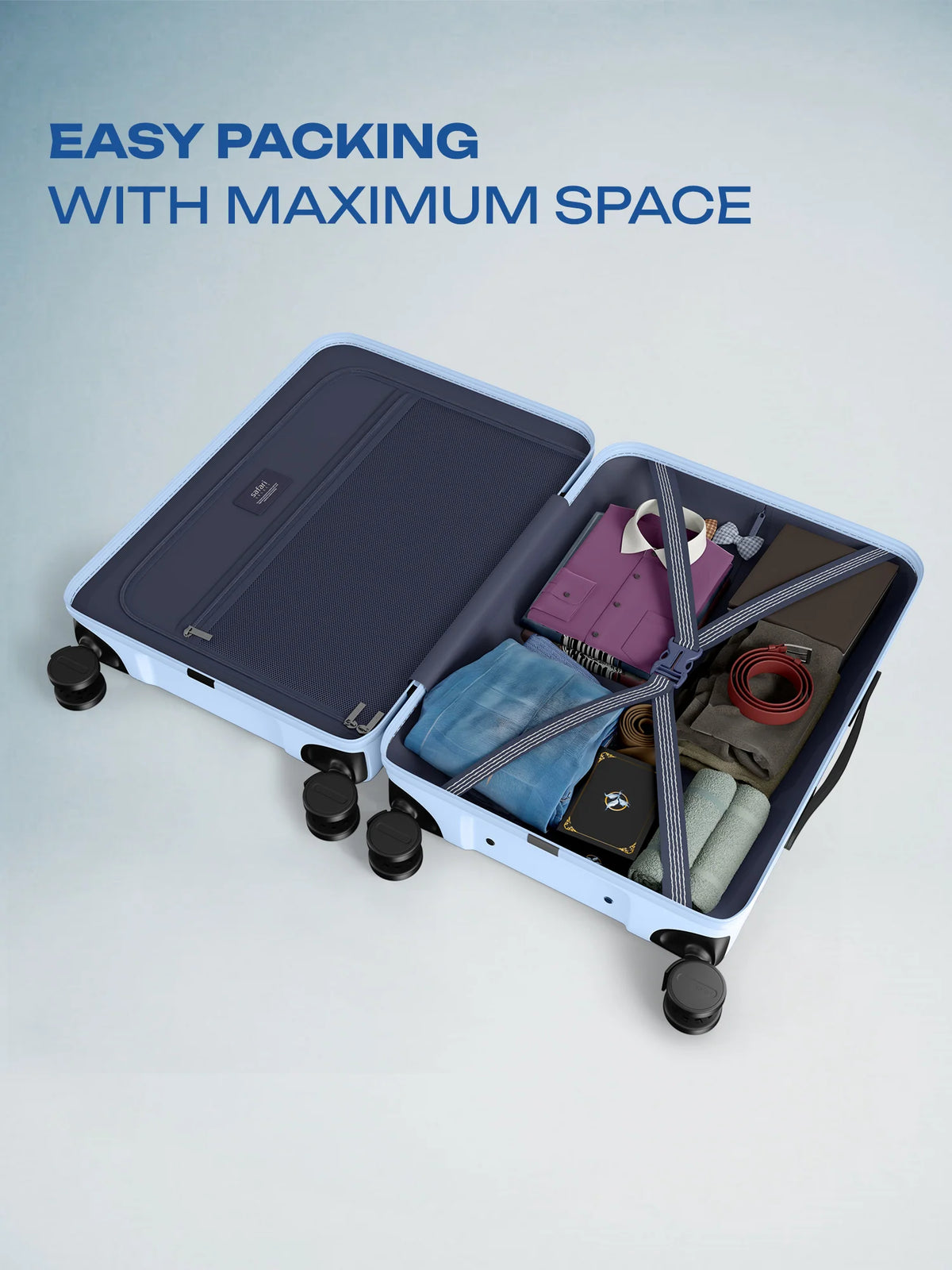 Safari Froniq Hard Luggage Front Opening - Luggage Lounge