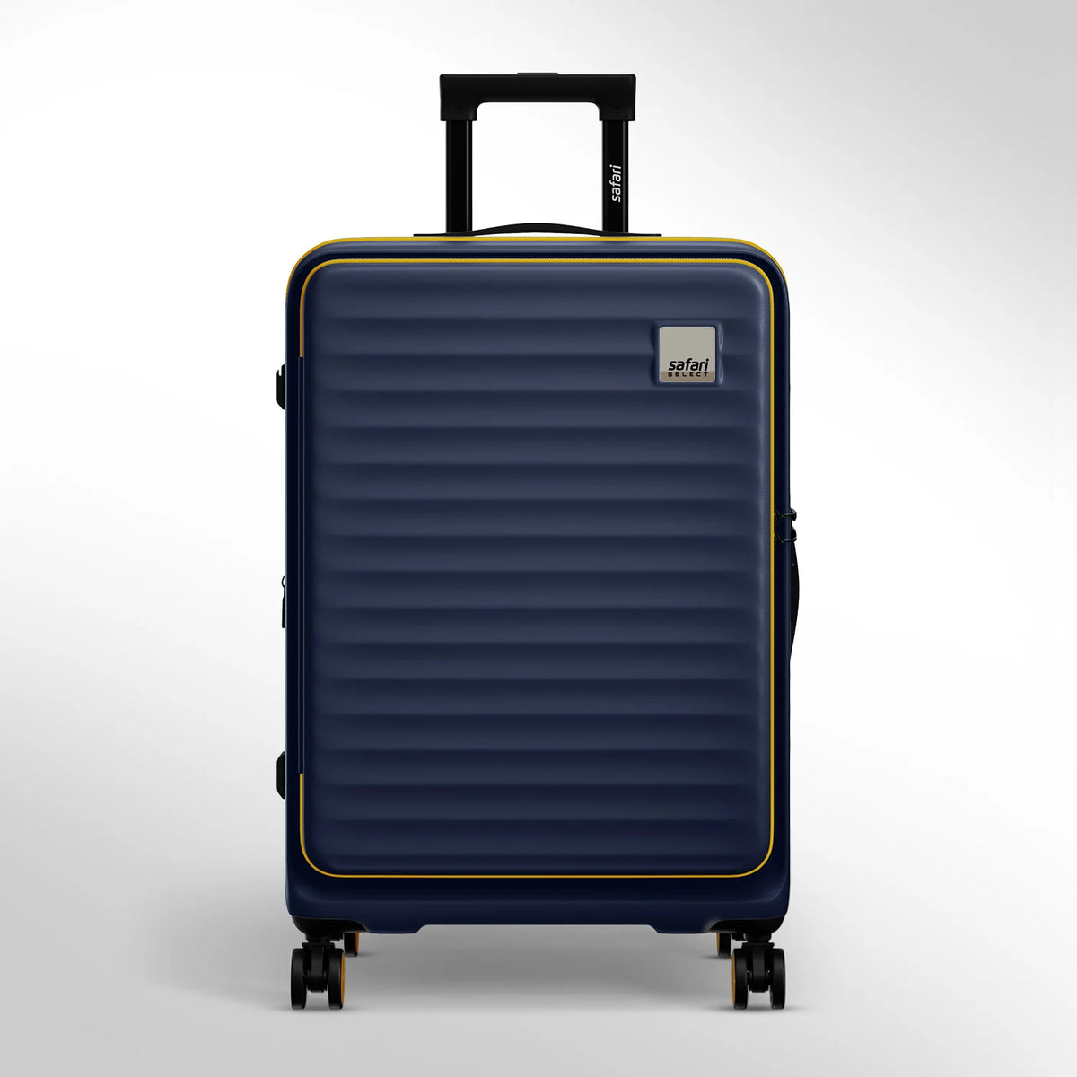 Safari Froniq Hard Luggage Front Opening - Luggage Lounge - Navy / Large - Navy / Large