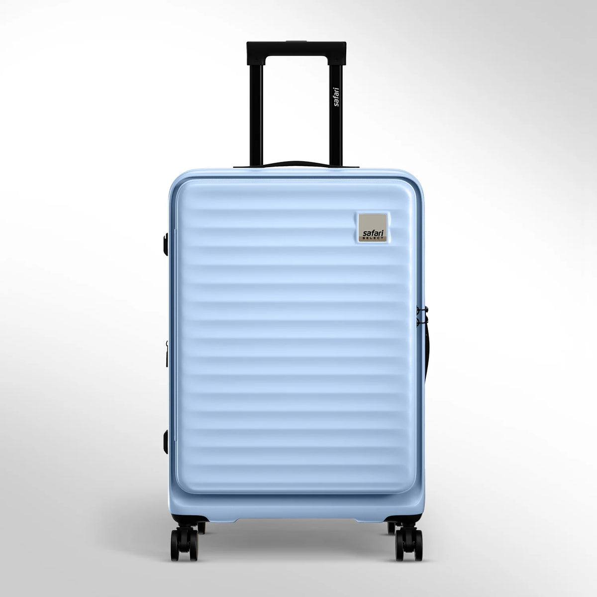 Safari Froniq Hard Luggage Front Opening - Luggage Lounge - Blue / Large - Blue / Large