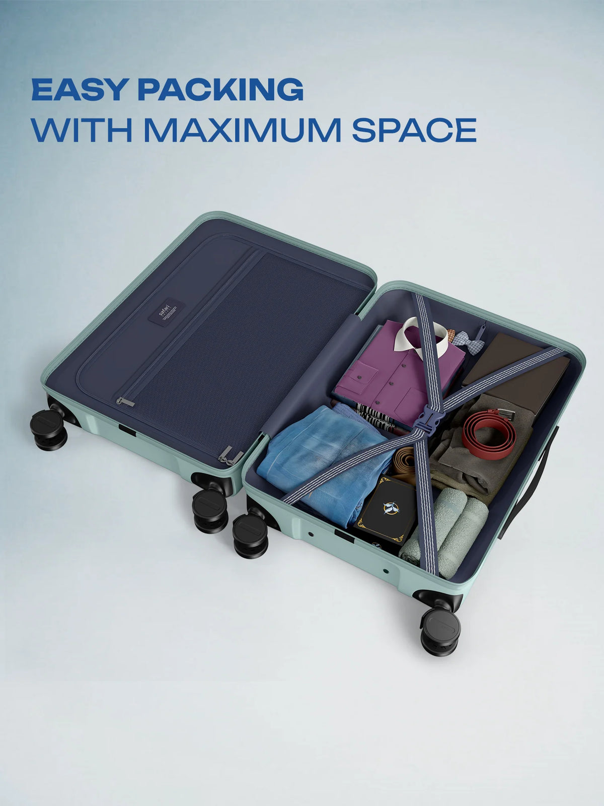 Safari Froniq Hard Luggage Front Opening - Luggage Lounge