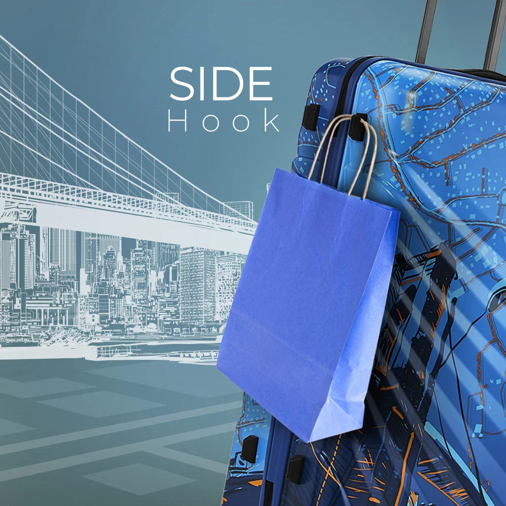Safari Brooklyn Printed Hard Luggage - Luggage Lounge